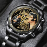 Elvis Presley Black Stainless Steel Watch – TMTHU4442