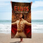 Elvis Presley Rectangle Beach Towel – HOATT16844