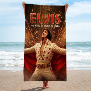 Elvis Presley Rectangle Beach Towel - HOATT16844