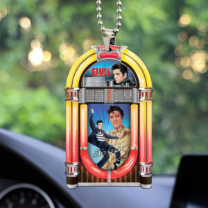 Elvis Presley Custom shape 2-sided Acrylic Car Ornament - MAITM15108