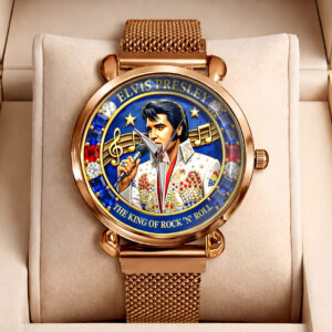 Elvis Presley Mesh Strap Quartz Watch - HOATT16465