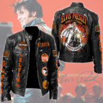 Elvis Presley Motorcycle Leather Jacket – TMTHU4268