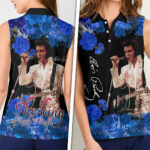 Elvis Presley Women Sleeveless Polo Shirt – HOATT16783