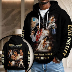 Elvis Presley 3D Unisex Waffle Hoodie - GNE5329.5