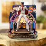Elvis Presley Custom Shape Acrylic Plaque – TMTHU4343