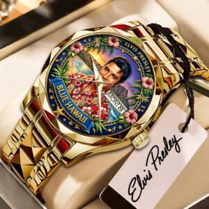 Elvis Presley Alloy Luxury Quartz Watch - TMTHU4456