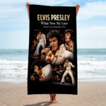 Elvis Presley Rectangle Beach Towel – GNE5508
