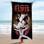 Elvis Presley Rectangle Beach Towel – HOATT16900