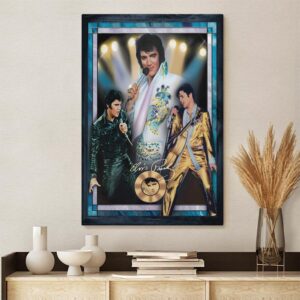 Elvis Presley Rectangle Canvas With Inner Frame - HOATT16879