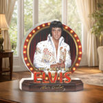 Elvis Presley Custom Shape Acrylic Plaque – HOATT16796
