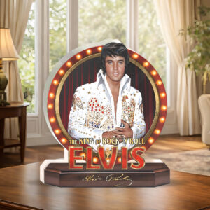 Elvis Presley Custom Shape Acrylic Plaque - HOATT16796