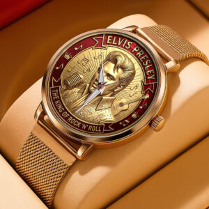 Elvis Presley Mesh Strap Quartz Watch - TMTHU4468