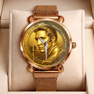 Elvis Presley Mesh Strap Quartz Watch - HOATT16494