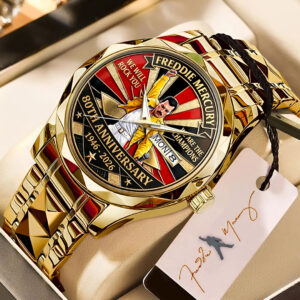 Freddie Mercury 80th Anniversary Alloy Luxury Quartz Watch - MAITM15137