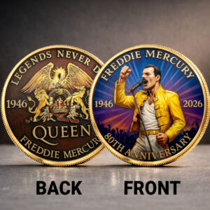 Freddie Mercury 80th Anniversary Commemorative Coin - MAITM15149