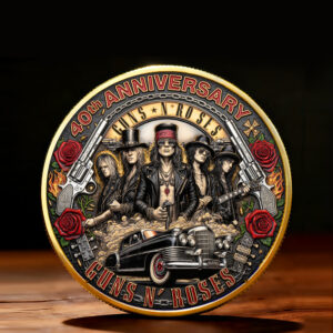 Guns N’ Roses 40th Anniversary Commemorative Coin - TMTHU4676
