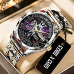 Guns N’ Roses 40th Anniversary Alloy Luxury Quartz Watch – TANTN21628