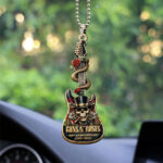 Guns N’ Roses 40th Anniversary Custom shape 2-sided Acrylic Car Ornament – TATNTN21423