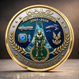 Halo 25th Anniversary Commemorative Coin - TANTN21697