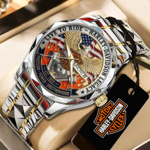 Harley Davidson Alloy Luxury Quartz Watch - TANTN21456