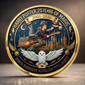 Harry Potter 25 Years of Magic Commemorative Coin - MAITM15124
