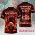 Iron Maiden 2026 World Tour 3D Apparel – MAITM14991