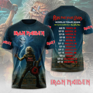 Iron Maiden 2026 World Tour 3D Apparel - MAITM15067