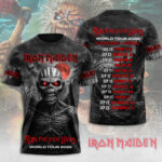 Iron Maiden 2026 World Tour 3D Apparel – MAITM15077