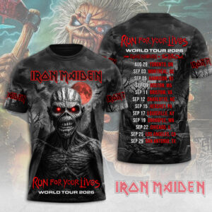 Iron Maiden 2026 World Tour 3D Apparel - MAITM15077