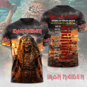 Iron Maiden 2026 World Tour 3D Apparel - MAITM14989