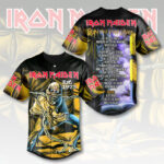 Iron Maiden 2026 World Tour Baseball Jersey – HOATT16414