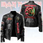 Iron Maiden 2026 World Tour Motorcycle Leather Jacket – HOATT16577