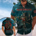 Iron Maiden 2026 World Tour Short Sleeve Button-Down Shirt – HOATT16865