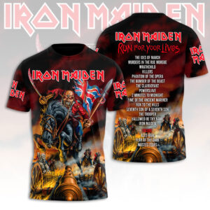 Iron Maiden 2026 World Tour 3D Apparel - HOATT16410