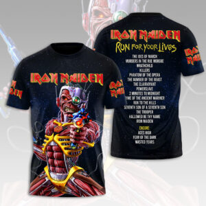 Iron Maiden 2026 World Tour 3D Apparel - HOATT16412