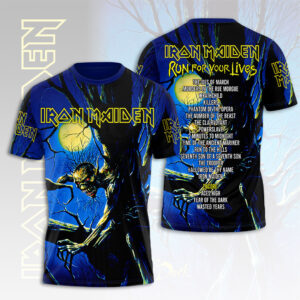 Iron Maiden 2026 World Tour 3D Apparel - HOATT16457
