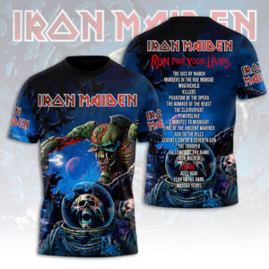 Iron Maiden 2026 World Tour 3D Apparel - HOATT16510