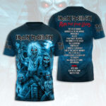 Iron Maiden 2026 World Tour 3D Apparel – HOATT16511