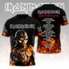 Iron Maiden 2026 World Tour 3D Apparel - HOATT16516