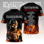 Iron Maiden 2026 World Tour 3D Apparel – HOATT16516