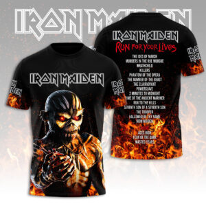 Iron Maiden 2026 World Tour 3D Apparel - HOATT16516