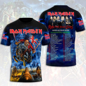 Iron Maiden 2026 World Tour 3D Apparel - HOATT16519