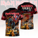 Iron Maiden 2026 World Tour 3D Apparel – HOATT16522