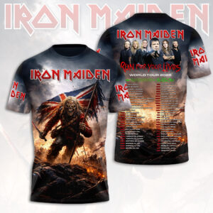 Iron Maiden 2026 World Tour 3D Apparel - HOATT16523