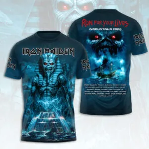 Iron Maiden 2026 World Tour 3D Apparel - HOATT16525