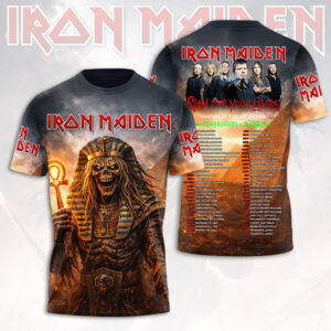 Iron Maiden 2026 World Tour 3D Apparel - HOATT16544