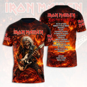 Iron Maiden 2026 World Tour 3D Apparel - HOATT16545