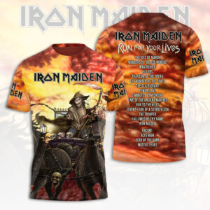 Iron Maiden 2026 World Tour 3D Apparel - HOATT16549