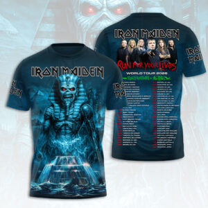 Iron Maiden 2026 World Tour 3D Apparel - HOATT16551