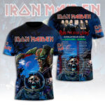 Iron Maiden 2026 World Tour 3D Apparel – HOATT16555